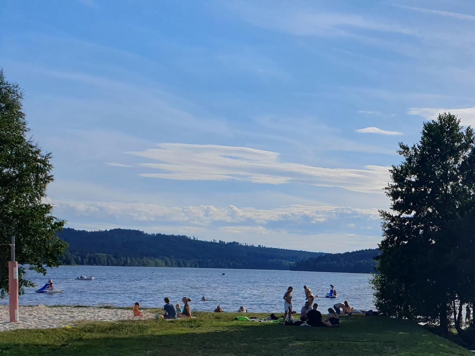 Ferienwohnung Mezonet Lipno Nad Vltavou Exterior foto